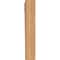Ekena Millwork Merced Block Smooth Bracket, Western Red Cedar, 5 1/2"W x 24"D x 32"H BKT06X24X32MRC05SWR - alternate 4